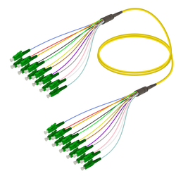 Samm Teknoloji - LC/APC-LC/APC | 12 Fibers Fanout | Single Mode G657.A2 | 3.0/0.9mm Samm Teknoloji - LC/APC-LC/APC | 12 Fibers Fanout | Single Mode G657.A2 | 3.0/0.9mm