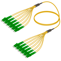 Samm Teknoloji - LC/APC-LC/APC | 12 Fibers Fanout | Single Mode G657.A2 | 3.0/1.8mm Samm Teknoloji - LC/APC-LC/APC | 12 Fibers Fanout | Single Mode G657.A2 | 3.0/1.8mm