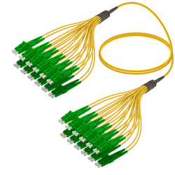 LC/APC-LC/APC | 24 Fiber Fanout | Single Mode G657.A2 | 3.0/1.8mm - Thumbnail
