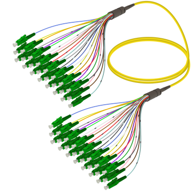 LC/APC-LC/APC | 24 Fibers Fanout | Single Mode G657.A2 | 3.0/0.9mm