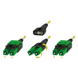 LC/APC-LC/APC | Single Mode G657.A2 | UNI10 | Uniboot Patch Cord | 2.0mm - Thumbnail