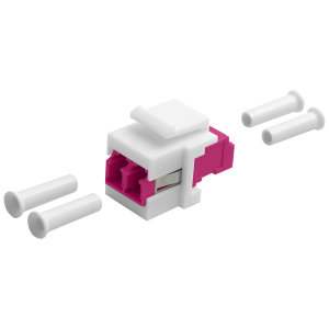 LC Dupleks Keystone Adaptör | Klipsli - Thumbnail