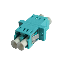 LC Duplex Adapter | w/ Flange - Thumbnail