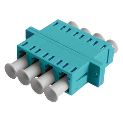 LC Quad Adapter | w/ Flange - Thumbnail