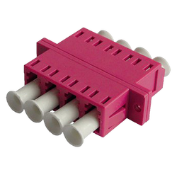 LC Quad Adapter | w/ Flange - Thumbnail