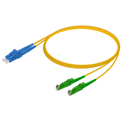 LC/UPC-LSH/APC | Single Mode G657.A2 Duplex Patch Cord | 2.0x4.1mm - Thumbnail