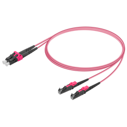 LC/UPC-LSH/UPC | Multi Mode G651.OM4 Duplex Patch Cord | 2.0x4.1mm