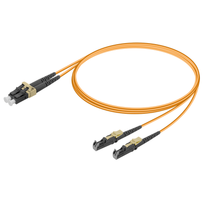 LC/UPC-LSH/UPC | Multi Mode G651.OM2 Duplex Patch Cord | 2.0x4.1mm LC/UPC-LSH/UPC | Multi Mode G651.OM2 Duplex Patch Cord | 2.0x4.1mm