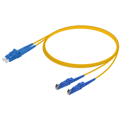 LC/UPC-LSH/UPC | Single Mode G657.A2 Duplex Patch Cord | 2.0x4.1mm LC/UPC-LSH/UPC | Single Mode G657.A2 Duplex Patch Cord | 2.0x4.1mm