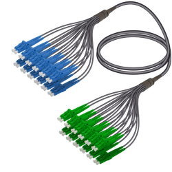 LC/UPC-LC/APC | 24 Fiber Universal Fanout | Single Mode G657.A2 | 4.8/1.8mm