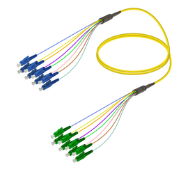 Samm Teknoloji - LC/UPC-LC/APC | 8 Fiber Fanout | Single Mode G657.A2 | 3.0/0.9mm (1) Samm Teknoloji - LC/UPC-LC/APC | 8 Fiber Fanout | Single Mode G657.A2 | 3.0/0.9mm (1)