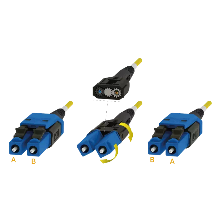 LC/UPC-LC/APC | Single Mode G657.A2 | UNI10 | Uniboot Patch Cord | 2.0mm