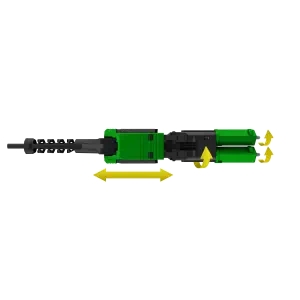 LC/UPC-LC/APC | Single Mode G657.A2 | UNI10 | Uniboot Patch Cord | 2.0mm - Thumbnail