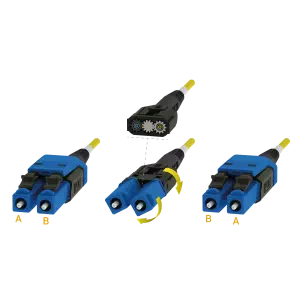 LC/UPC-LC/APC | Single Mode G657.A2 | UNI10 | Uniboot Patch Cord | 2.0mm - Thumbnail