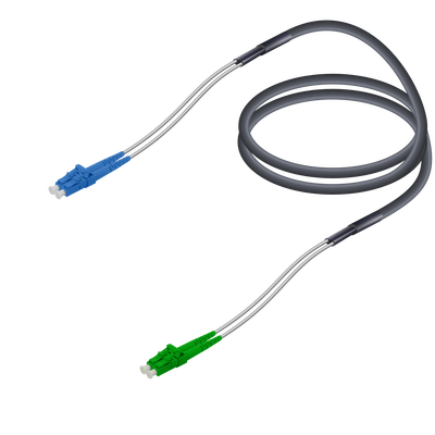LC/UPC-LC/APC | Single Mode G657.A2 Corrugated Steel FTTA Breakout | 7.0x2.85mm