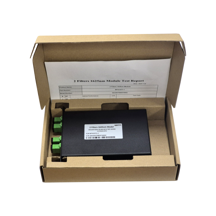 LGX Box with Two 1625 nm Filters (SC/APC)  LGX Box with Two 1625 nm Filters (SC/APC)