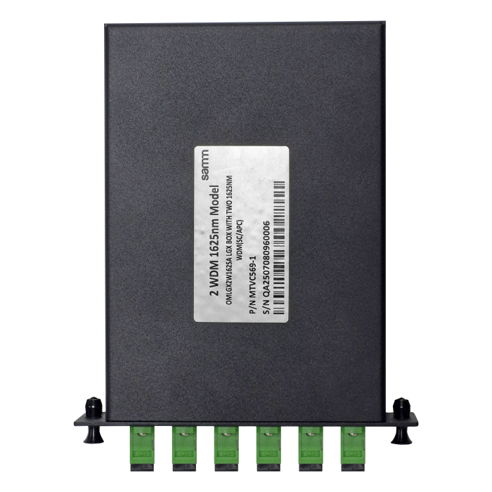 LGX Box with Two 1625 nm WDM Modules (SC/APC) LGX Box with Two 1625 nm WDM Modules (SC/APC)