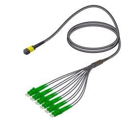 Male MTP Elite to LC/APC Universal Fanout | Base-12 | Single Mode G657.A2 | 4.8/1.8mm - Thumbnail