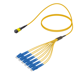 Male MTP Elite to LC/UPC Fanout | Base-12 | Single Mode G657.A2 | 3.0/1.8mm