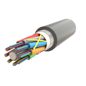 - Metal İçermeyen Zırhlı Çoklu Loose Tube Fiber Optik Kablo | Jel Dolgulu | UT-D1Q(ZN-GY)BH | 96F’ye kadar | Universal