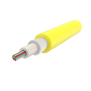  - Metal İçermeyen Zırhlı Merkezi Loose Tube Fiber Optik Kablo | Jel İçermeyen | U-B1Q(ZN-GY)BH | 24F’ye kadar | Universal