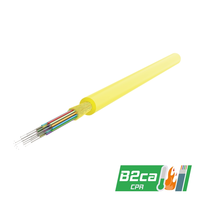 Multi-Fiber Distribution Cable 3.0mm | I-B3 1x24 | CPR: B2ca | 1000 meters