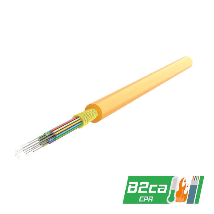 Multi-Fiber Distribution Cable 3.0mm | I-B3 1x24 | CPR: B2ca | 1000 meters