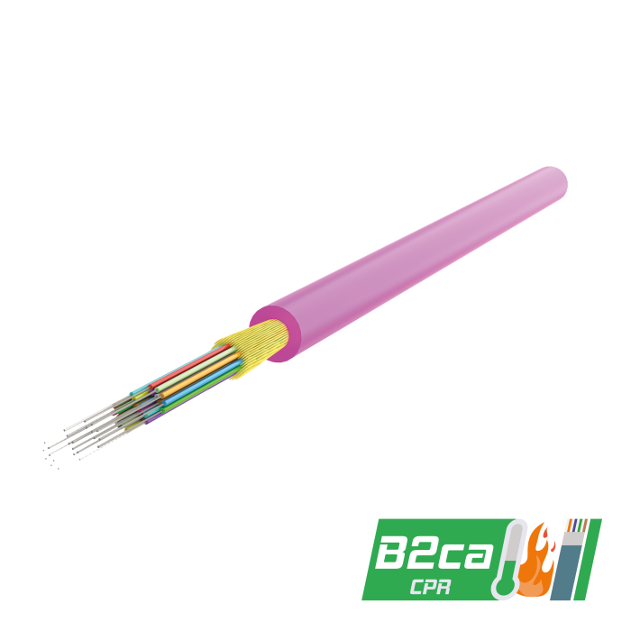 Multi-Fiber Distribution Cable 3.0mm | I-B3 1x24 | CPR: B2ca | 1000 meters