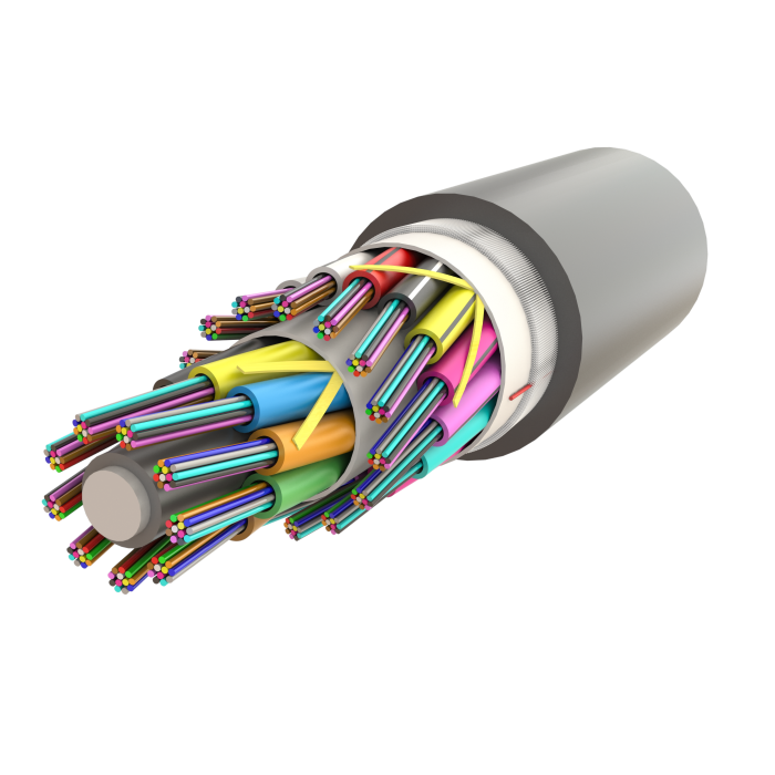 Mini-Duct Çok Tüplü Fiber Optik Kablo | Gel-Filled Dry Core | AT-D1Q2Y | 288F Mini-Duct Çok Tüplü Fiber Optik Kablo | Gel-Filled Dry Core | AT-D1Q2Y | 288F