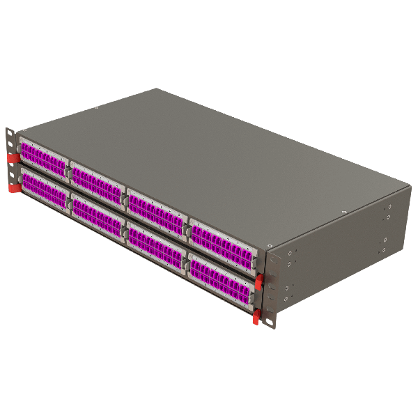 Modular High Density Panel | 2U 8 Slots Modular High Density Panel | 2U 8 Slots