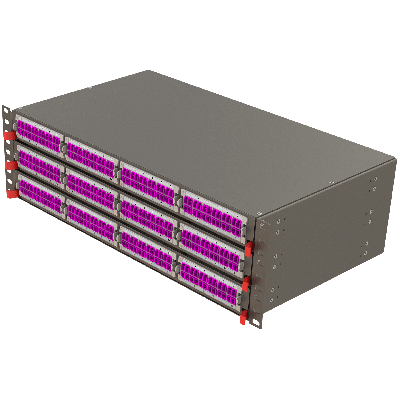 Modular High Density Panel | 3U 12 Slots - Thumbnail