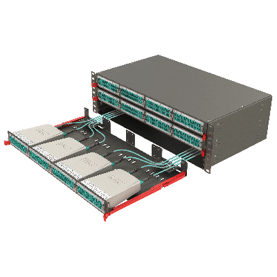 Modular High Density Panel | 3U 12 Slots - Thumbnail