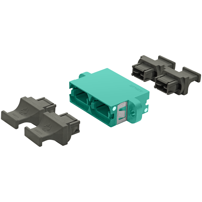 MTP Dupleks Adaptör | Flanşlı | Opposed Key | 4 Toz Kapaklı