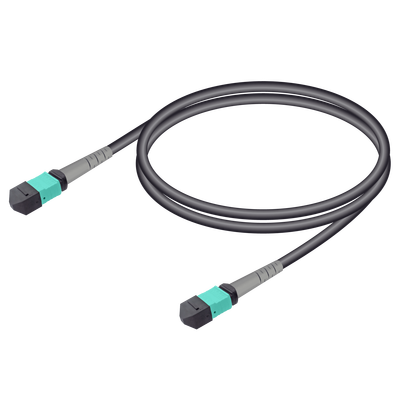 MTP Elite Dişi-Dişi Universal Patch Cord | Base-8 | Multi Mode G651.OM3 | 4.8mm MTP Elite Dişi-Dişi Universal Patch Cord | Base-8 | Multi Mode G651.OM3 | 4.8mm