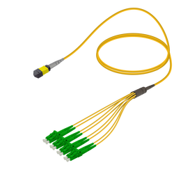 MTP Elite Dişi-LC/APC | Base-8 | Single Mode G657.A2 | 3.0/1.8mm