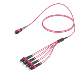 MTP Elite Erkek-LC/UPC | Base-8 | Multi Mode G651.OM4 | 3.0/1.8mm - Thumbnail