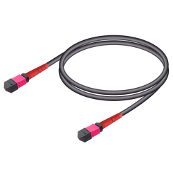 MTP Elite Female-Female Universal Patch Cord | Base-24 | Multi-Mode G651.OM4 | 4.8mm - Thumbnail