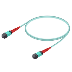 Samm Teknoloji - MTP Elite Male-Male Patch Cord | Base-24 | Multi-Mode G651.OM3 | 3.0mm Samm Teknoloji - MTP Elite Male-Male Patch Cord | Base-24 | Multi-Mode G651.OM3 | 3.0mm