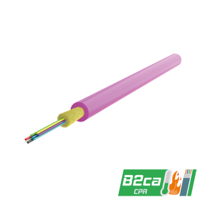 Multi-Fiber Distribution Cable 3.0mm | I-(ZN)H 1x8 | CPR: B2ca | 1000 meters - Thumbnail