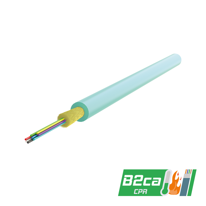 Multi-Fiber Distribution Kablo 3.0mm | I-(ZN)H 1x8 | CPR: B2ca | 1000 metre Multi-Fiber Distribution Kablo 3.0mm | I-(ZN)H 1x8 | CPR: B2ca | 1000 metre