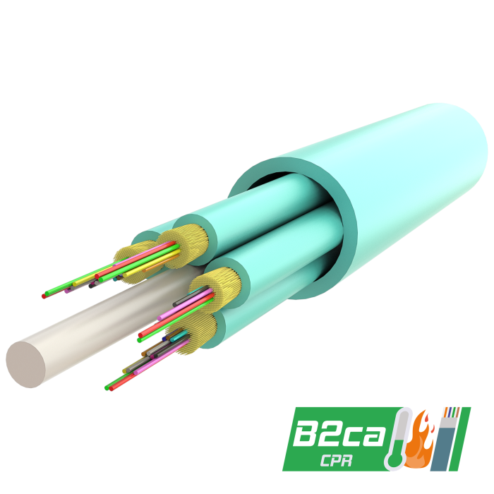 Multi-Fiber Indoor Breakout Cable | IT-(ZN)HH | Cpr: B2ca | up to 144 Fiber Multi-Fiber Indoor Breakout Cable | IT-(ZN)HH | Cpr: B2ca | up to 144 Fiber