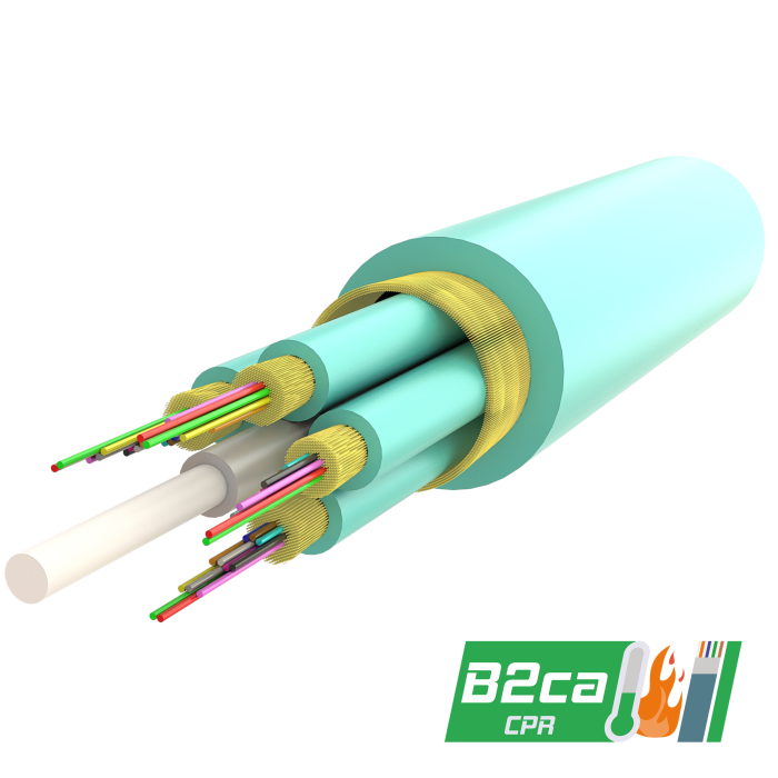 Multi-Fiber Universal Breakout Cable | UT-(ZN)H(ZN)H | Cpr: B2ca | up to 288 Fiber