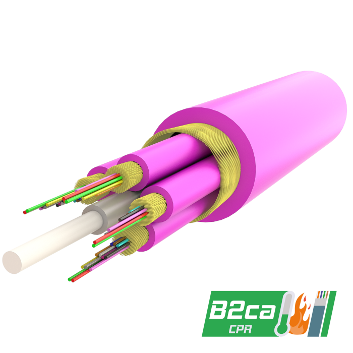 Multi-Fiber Universal Breakout Cable | UT-(ZN)H(ZN)H | Cpr: B2ca | up to 288 Fiber