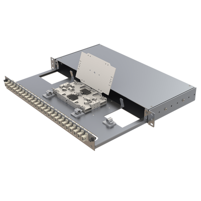 Alüminyum 1U Patch Panel | 24 SC Simplex