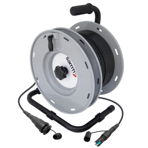 Samm Teknoloji - On-Reel QCS Harsh Environment Multi-mode OM3 Fiber Cable Assembly | QCS-Male to QCS-Female