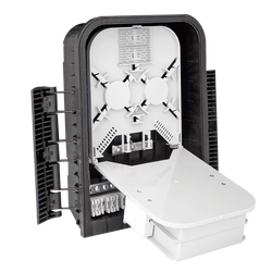 Outdoor Termination Box | 1 Tray 24 Fibers 16 Ports 16 LGX | 305216 - Thumbnail