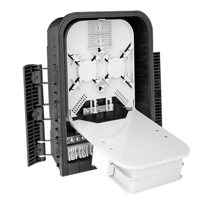 Outdoor Termination Box | 1 Tray 24 Fibers 16 Ports 16 LGX | 305216