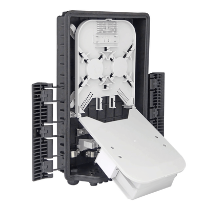 Outdoor Termination Box | 1 Tray 24 Fibers 16 Ports 16 LGX | 362217