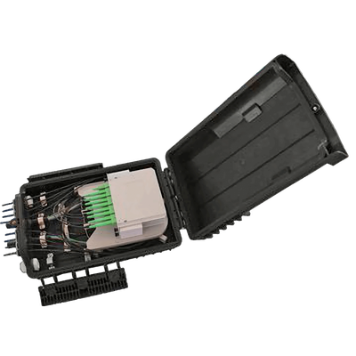 Outdoor Termination Box | 1 Tray 24 Fibers 16 Ports 16 LGX | 362217