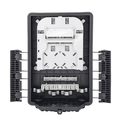 Outdoor Termination Box | 1 Tray 24 Fibers 16 Ports 16 PLC | 362217